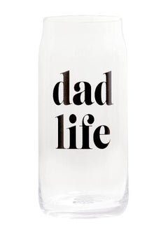 pearhead Pearhead Dad Life Beer Glass for Dads to Be, New Dads or Father’s Day, Fatherhood Pint Glass, Bar Accessory, Novelty Dad Accessory, 16oz  - Image 1