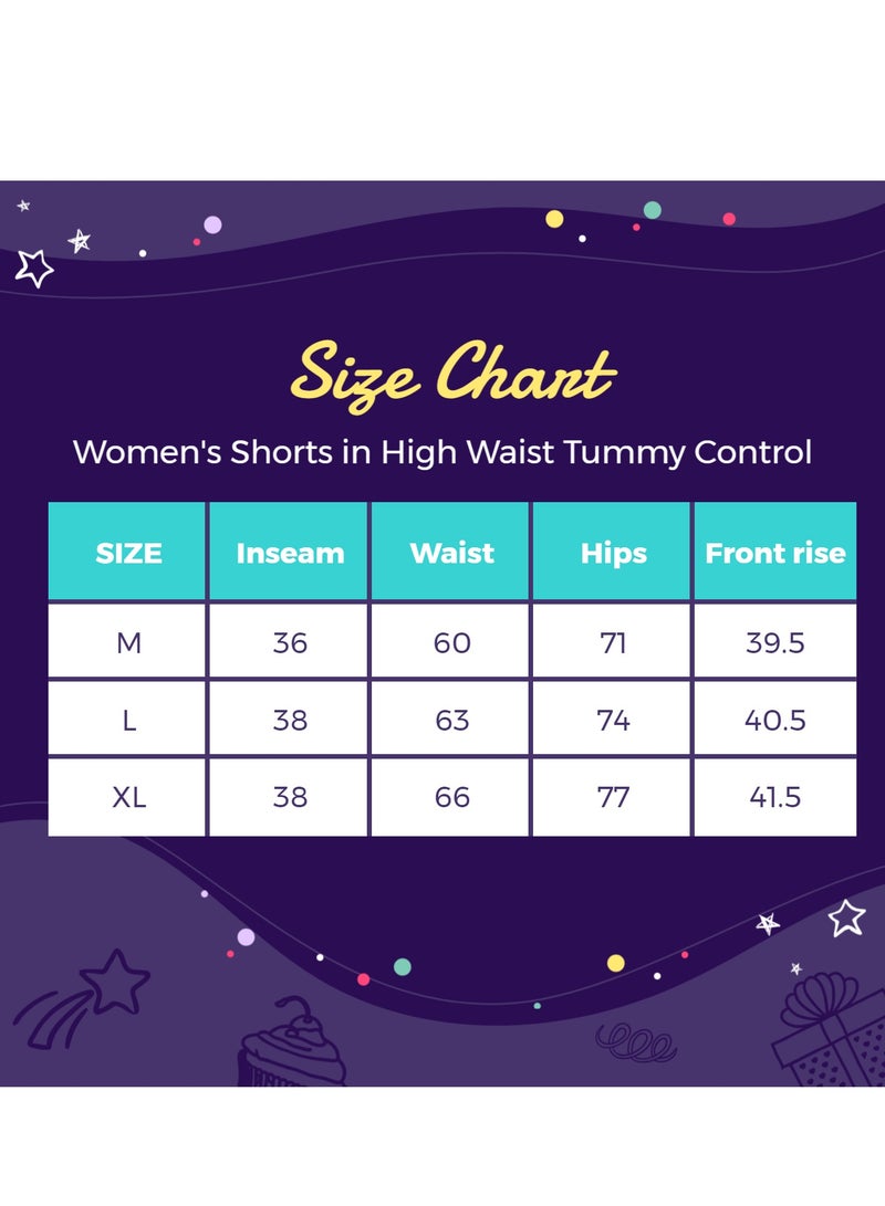 EMXEE High Waist Biker Shorts for Women Workout Yoga Shorts Running Summer Soft Pants - Image 2