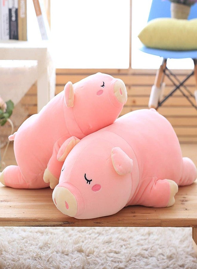EHOTONG Pig Plush Pillow, Piggy Soft Hugging Pillow Funny Cute Pig Stuffed Animal Toys Christmas Birthday Girlfriend Gift, 27 inch - Image 5