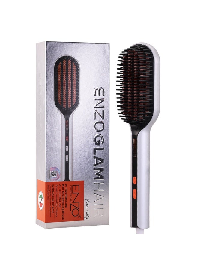 ENZO Professional ENZO Glam Hair EN-4100 Straightening Brush - Image 1