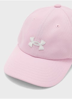 UNDER ARMOUR Girls' UA Blitzing Adjustable Cap  - Image 3