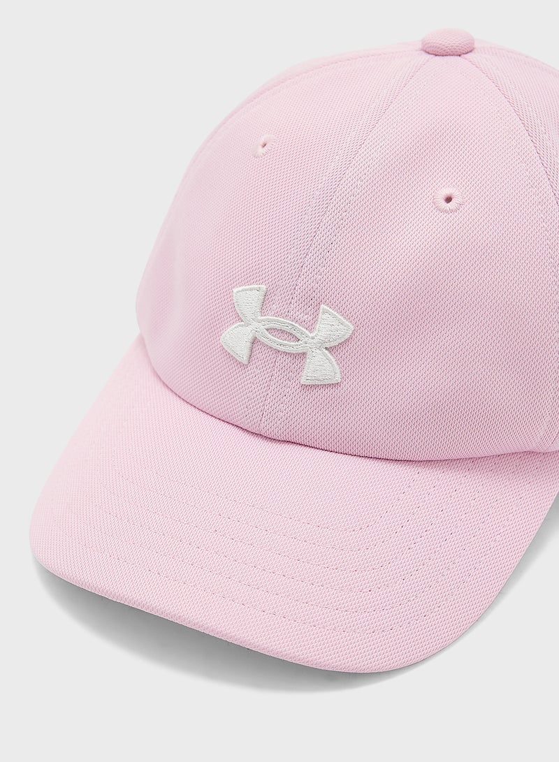 UNDER ARMOUR Girls' UA Blitzing Adjustable Cap  - Image 3