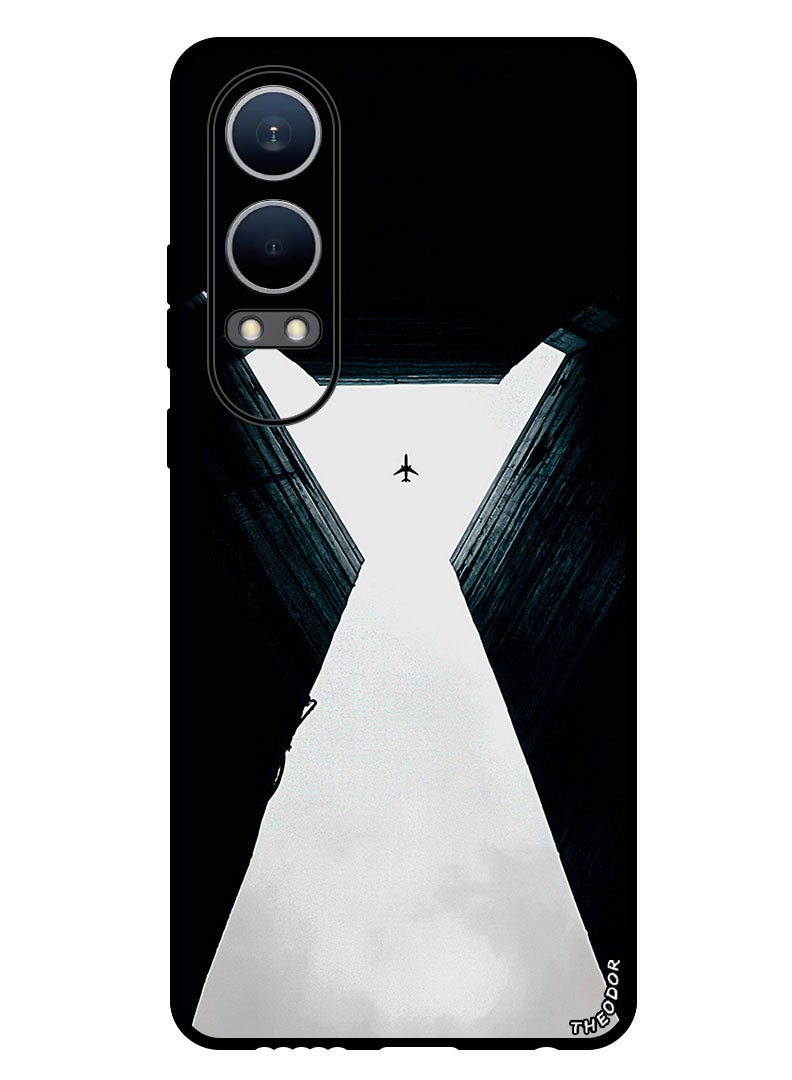 Theodor Protective Case Anti Scratch Shock Proof Bumper Cover For Oppo K12x (China) plane_bottom_view_symmetry - Image 1