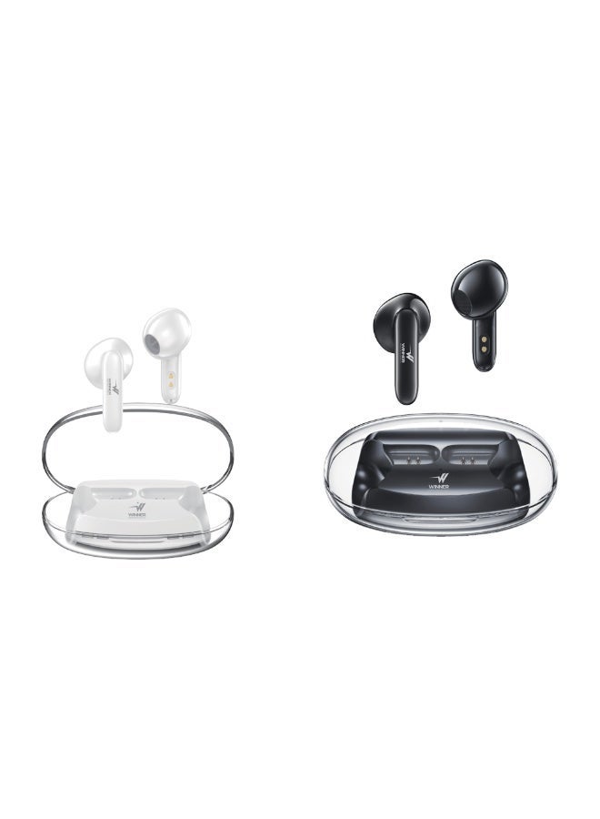 winner Winner Bluetooth Transparent Earphones Battery Life: 4 Hours | Connection Type: Bluetooth | Charging Type: Type-C