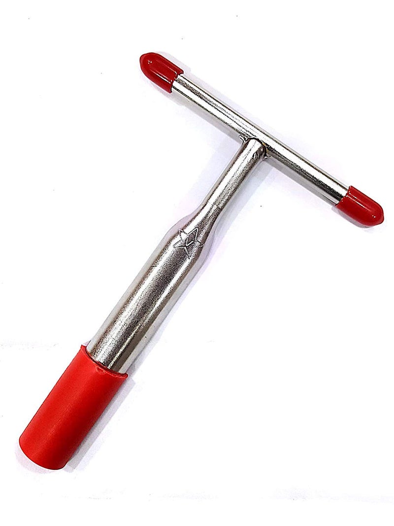 Ramkuwar with device of R Ramkuwar Stainless Steel Coconut Opener Tool with Comfortable Grip Safe Coconut Driller for Easy Opening (1 Piece) - Image 1