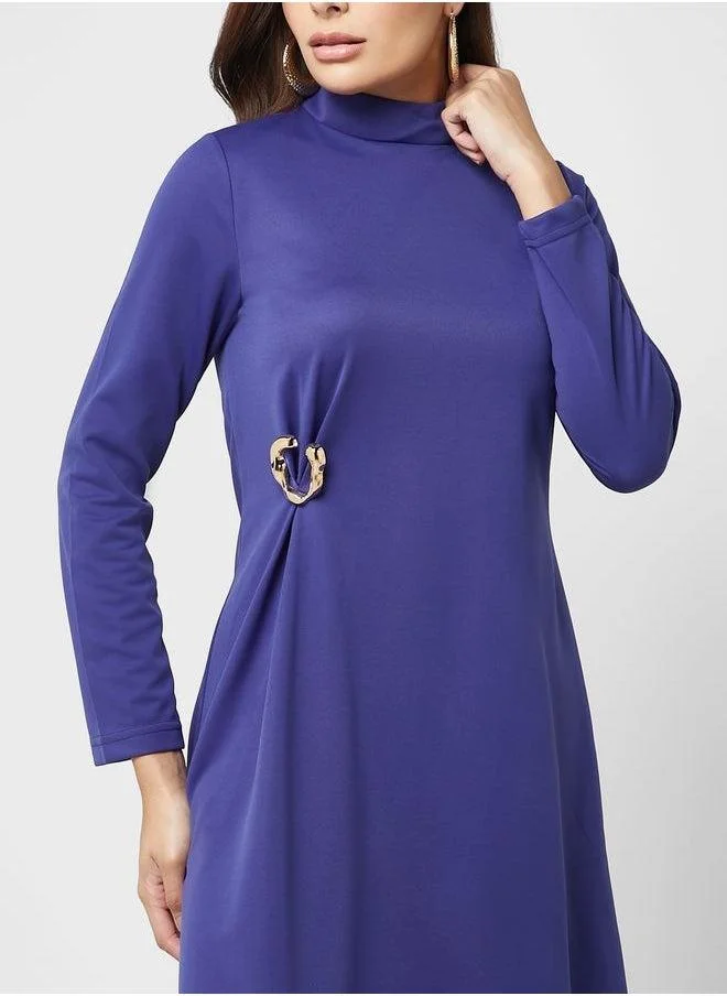 Refka by modanisa Long Sleeve Dress