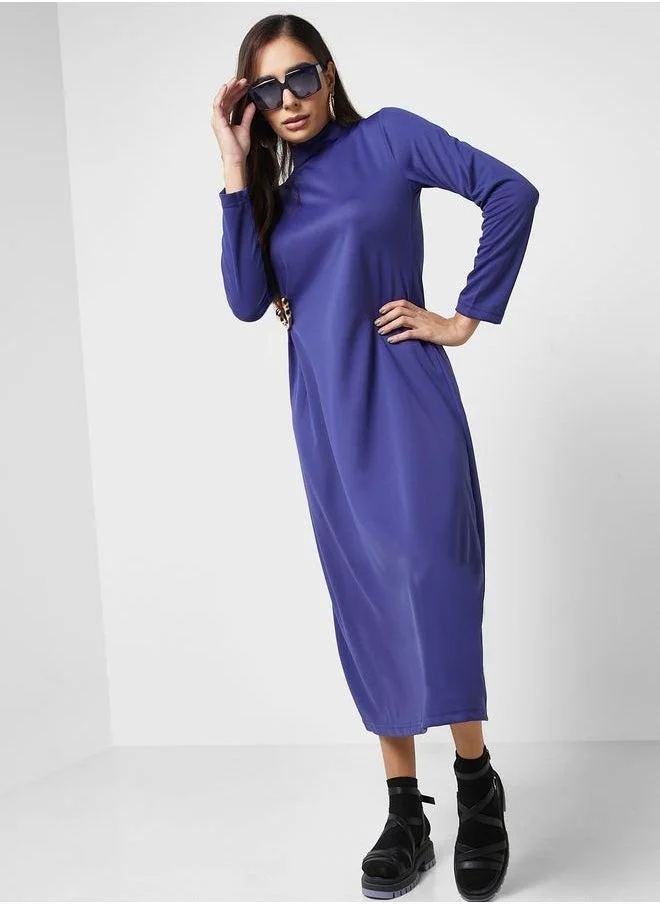 Refka by modanisa Long Sleeve Dress