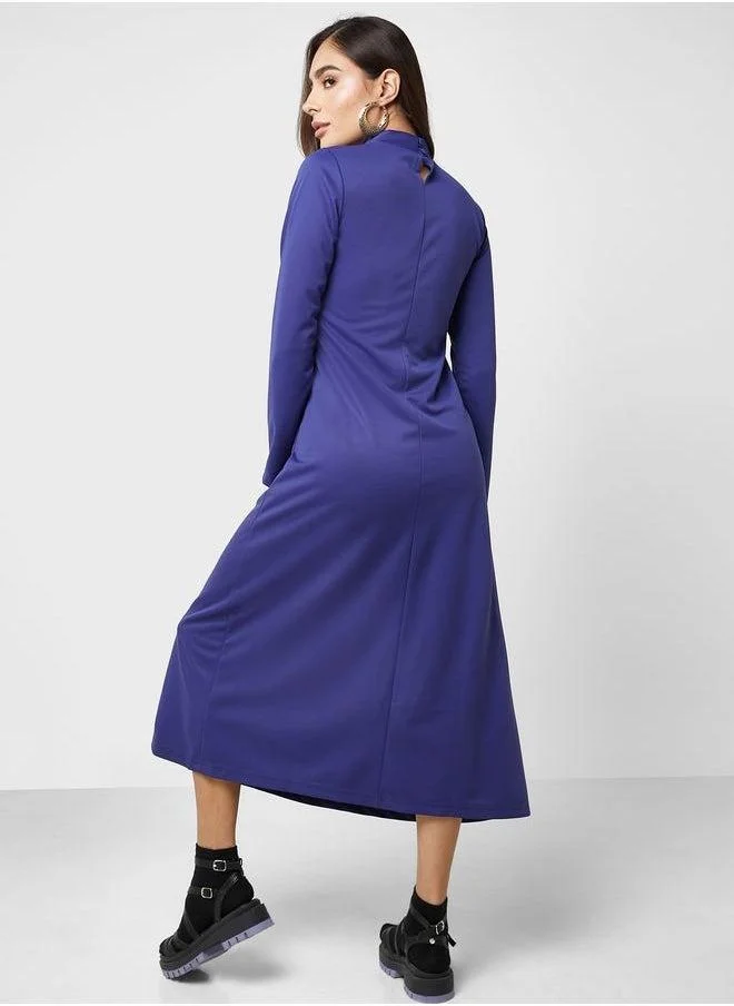 Refka by modanisa Long Sleeve Dress