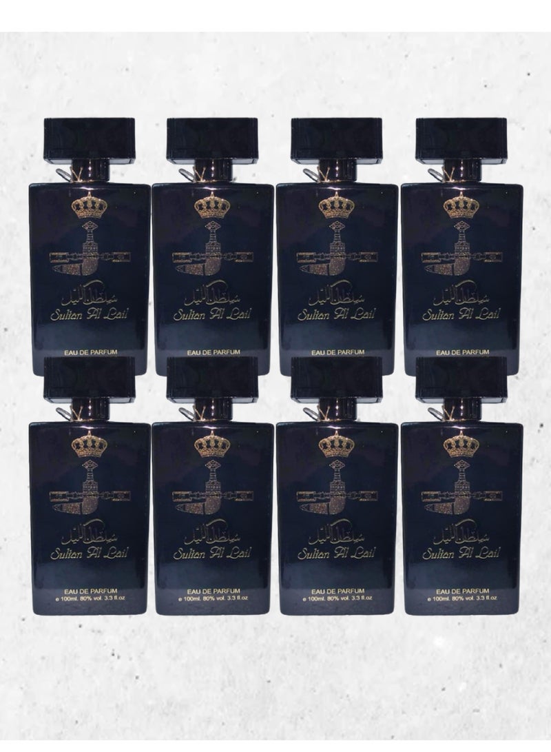 سلطان 8 قطع عطر سلطان الليل 100 مل EDP - Image 1