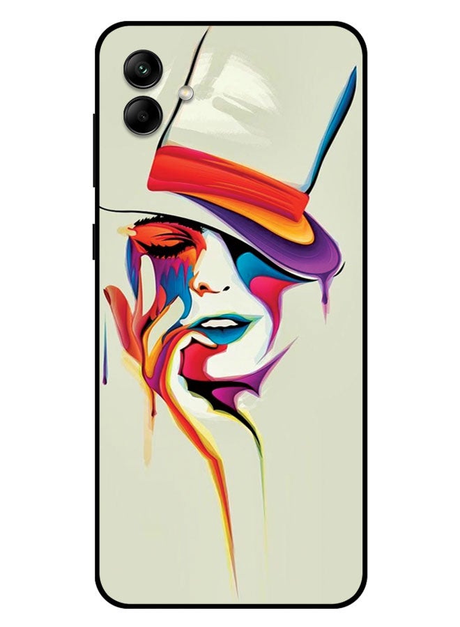 EYE CATCH Printed Protective Case Cover For Samsung Galaxy A04 -  Girl Face - Image 1