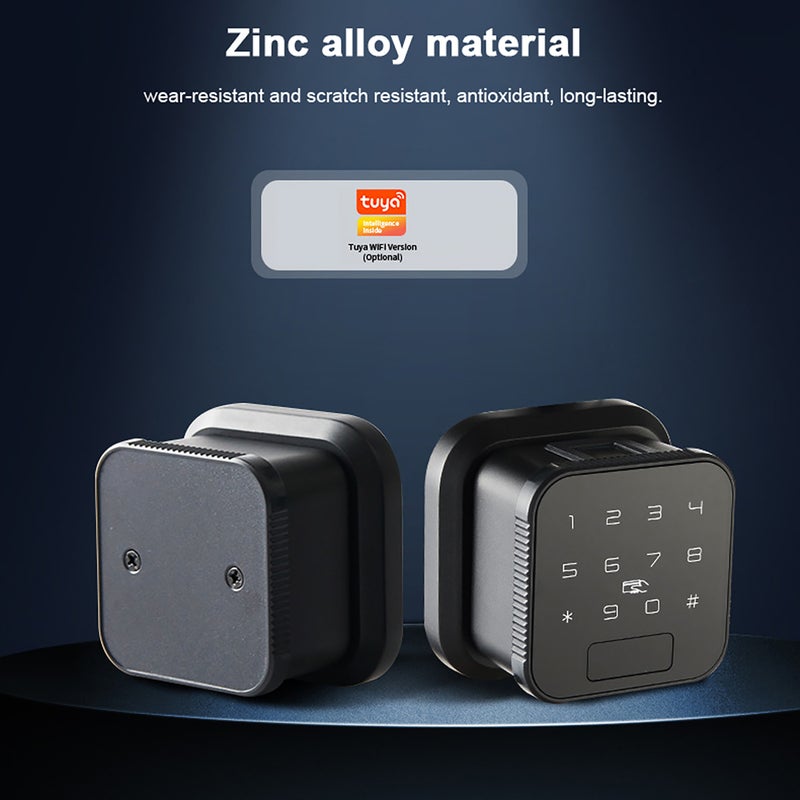 Tuya Wifi Intelligent Lock Electronic Door Fingerprint Lock Password Lock Card Lock MobilePhone APP Remote Controller Lock USB Rechargeable Lock - Image 2