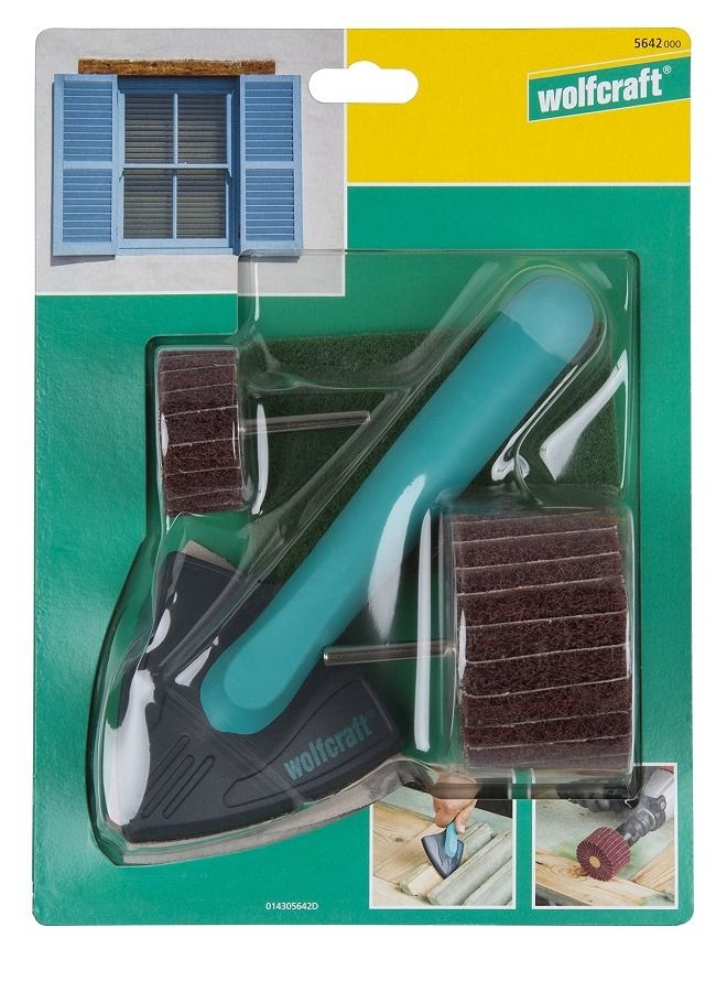 ولفكرافت طقم صنفرة خشب متنوع 7 قطع من والفكرافت - Image 2