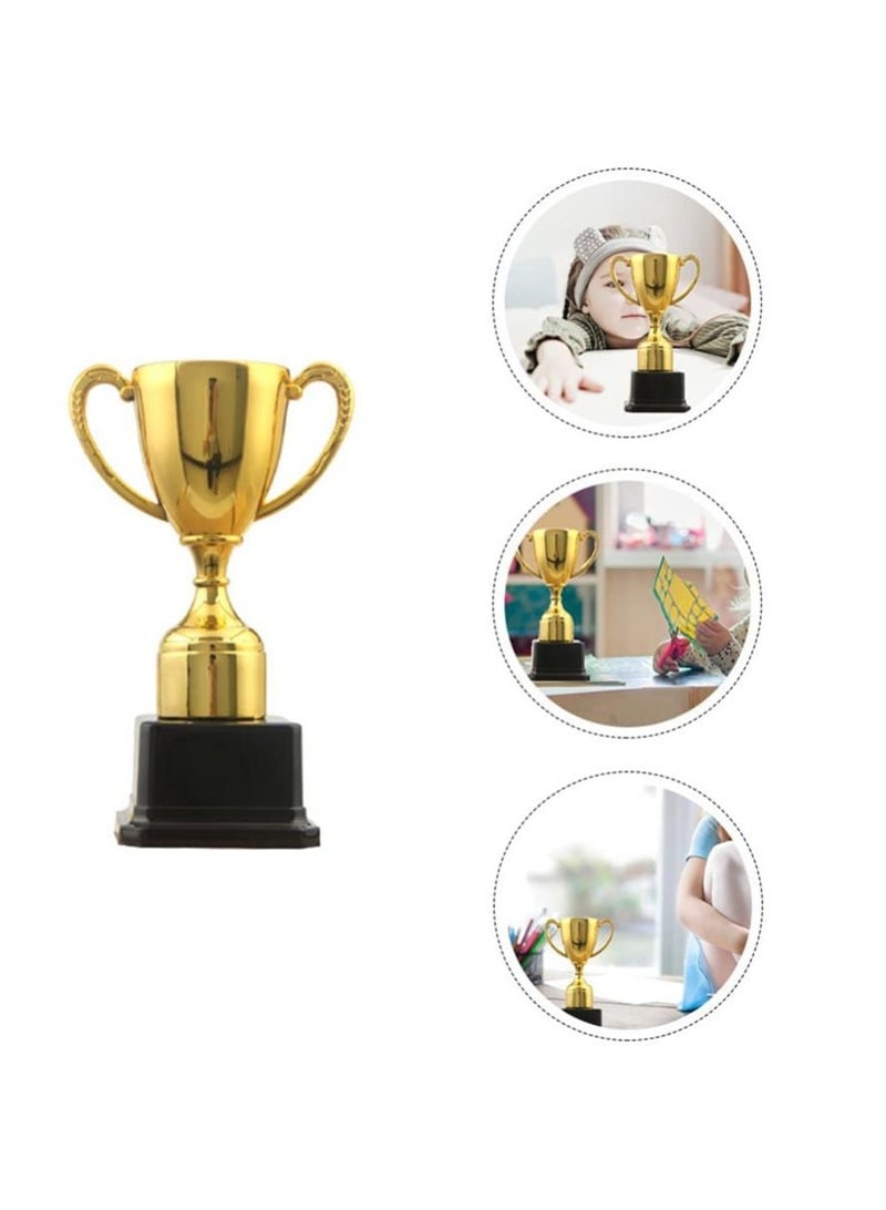 SYOSI Mini Trophy Award Trophy Gold Cup Trophies Winners Cup Award for Football Soccer Baseball Carnival Prize Party Favors  - Image 3