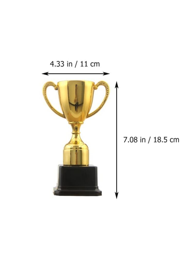 SYOSI Mini Trophy Award Trophy Gold Cup Trophies Winners Cup Award for Football Soccer Baseball Carnival Prize Party Favors  - Image 4