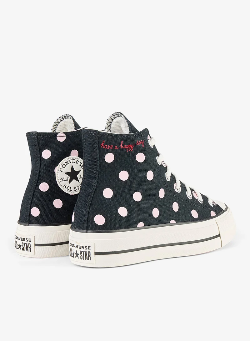 Converse Black Women's Chuck Taylor All Star Lift Platform Shoes for Women | Best Price UAE