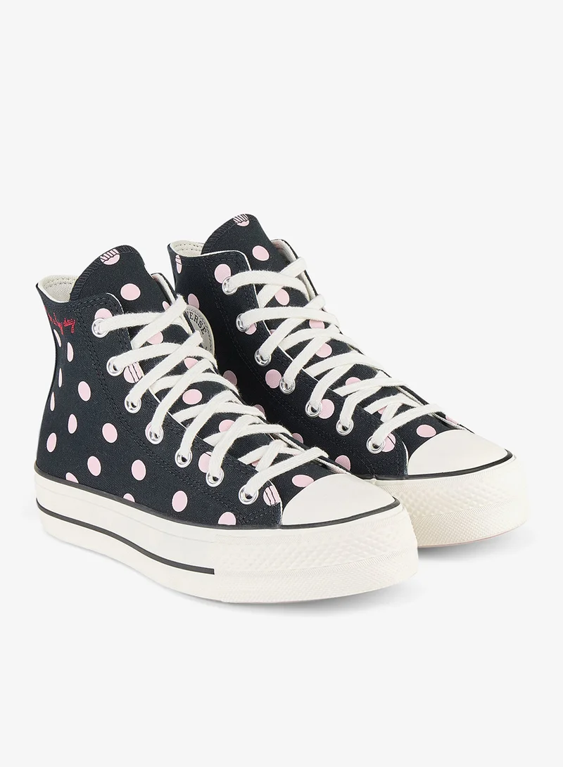 Converse Black Women's Chuck Taylor All Star Lift Platform Shoes for Women | Best Price UAE