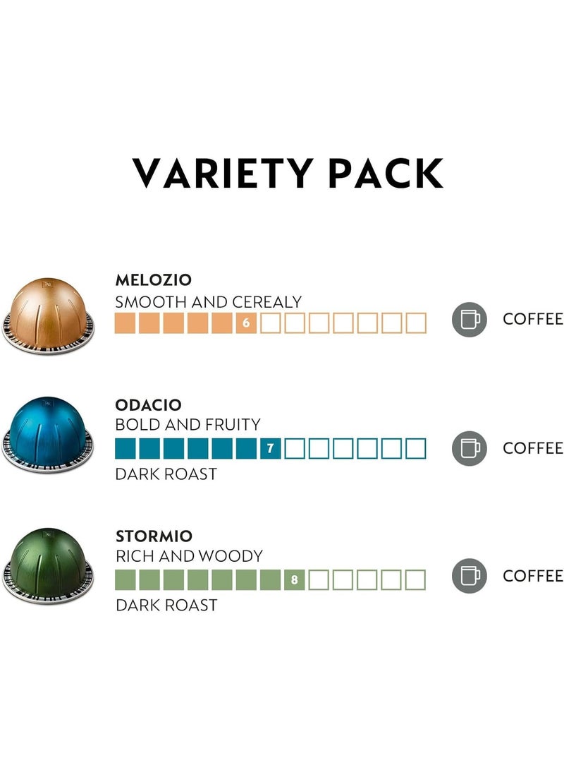 Nespresso Vertuoline Assortment, 10 Count (Pack of 3) - Stormio, Odacio, Melozio - Image 2
