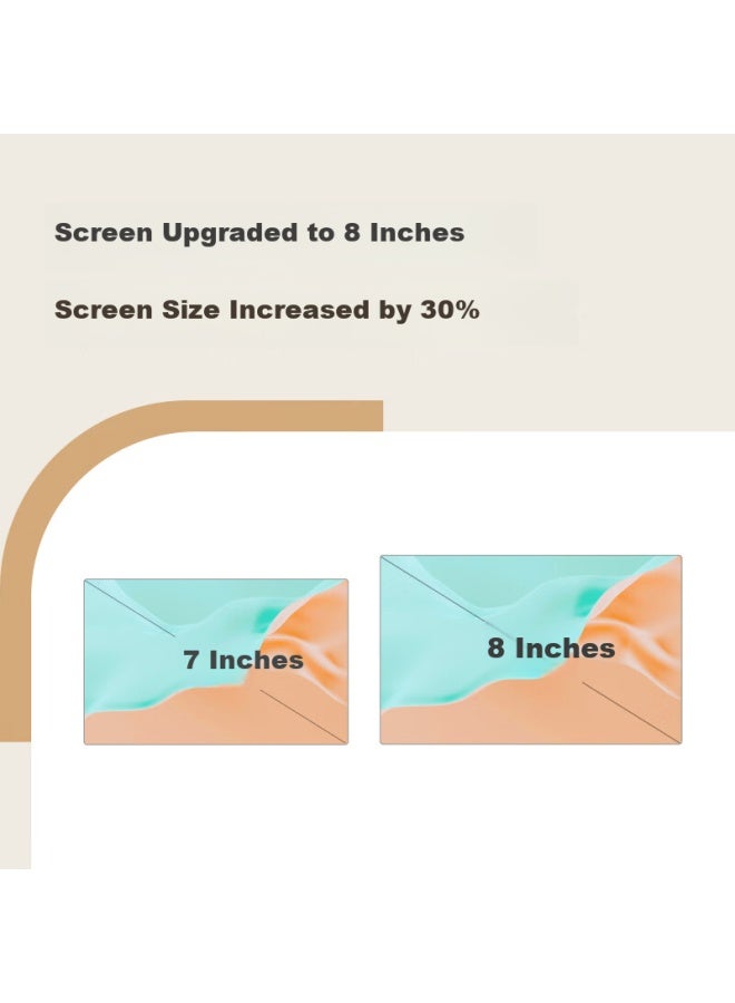 Small Xiaodu Smart Screen 1s Plus, Powered By Wenxin Large Language Model, Smart Speaker, 8-inch Large Screen For Video Calls And Entertainment, Companion For Children, Caregiver For Elderly, Gift - Image 5