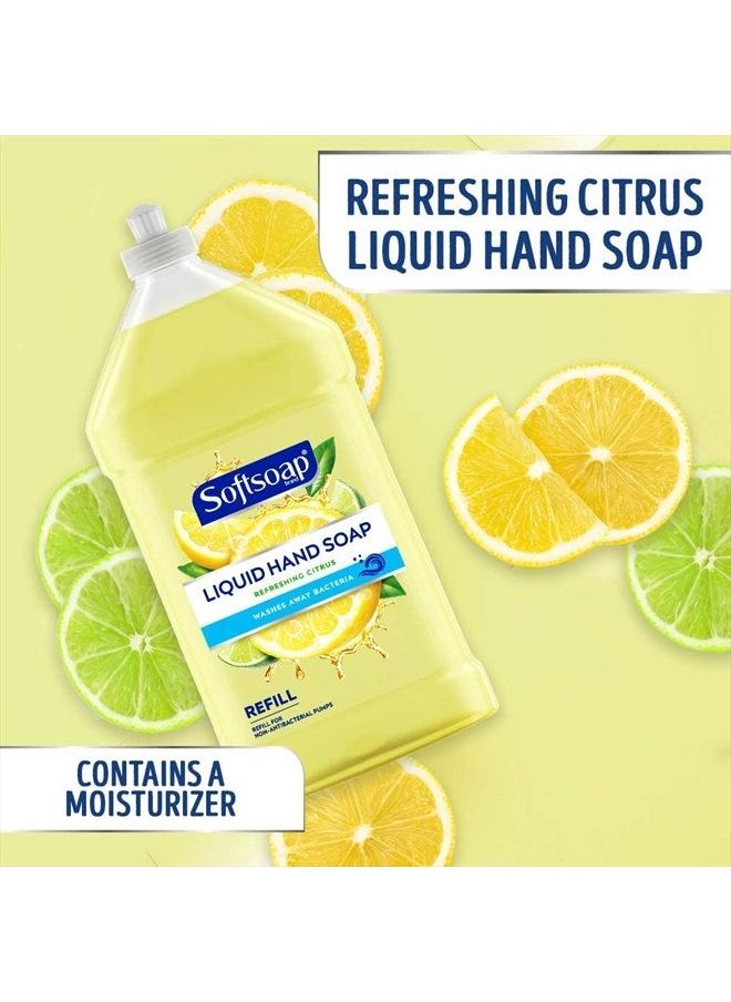 Softsoap - Liquid Hand Soap Refill, Refreshing Citrus with Lemon Scent - 32 Fluid Ounce - Image 1