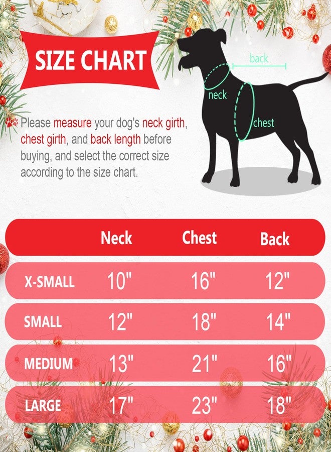 ORZECHKO Christmas Dog Pajamas for Small Dogs, Fleece Warm Winter Dog Pjs Puppy Holiday Apparel Clothes, Cute Penguin Pattern Pet Onesies Dogs Christmas Costume Outfit - Image 2