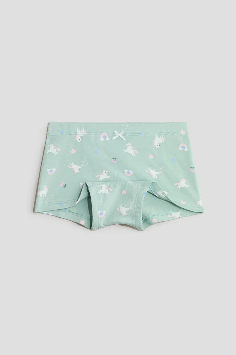 اتش اند ام سروال بوكسر قطني - عبوة من 5 قطع