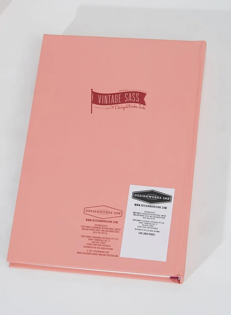 DesignWorks Ink Vintage Sass Can't Touch This Notebook
