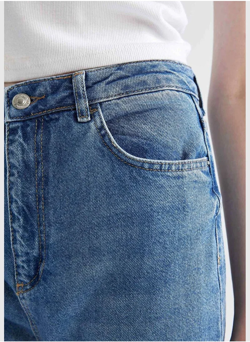 ديفاكتو Woman Wide Leg Denim Trousers