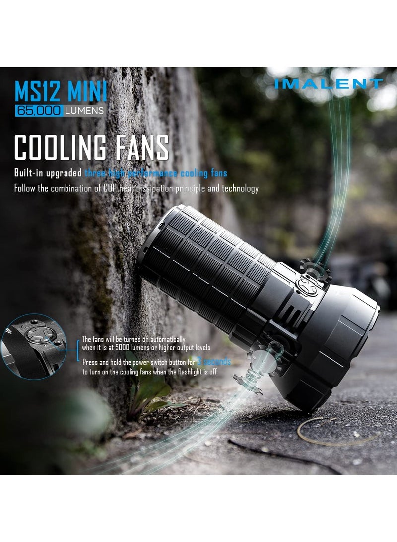 IMALENT MS12 Mini Rechargeable Flashlight 65000 Lumens - Image 3