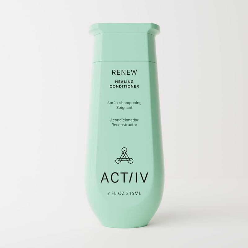 ACTIIV بلسم الشفاء ACTIIV Renew (للجنسين) | يحسن مظهر الشعر، يرطب ويقوي الشعر، يشفي الشعر التالف والمُعالج بشكل مفرط، نباتي، آمن للألوان، لجميع أنواع الشعر، 215 مل / 7 أونصة - Image 2