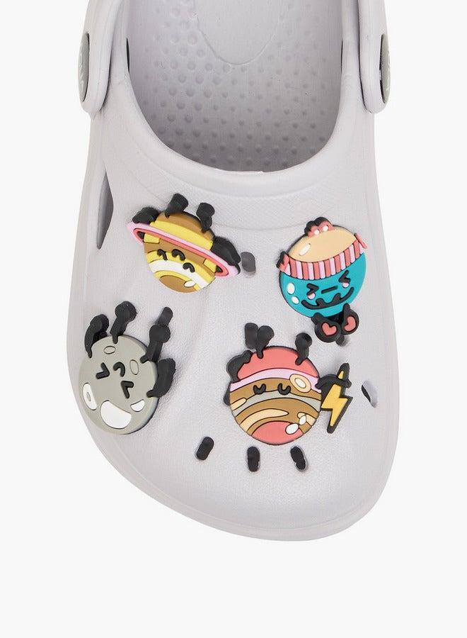 Aqua Boys Jibbitz Accent Clogs with Backstrap - Image 4