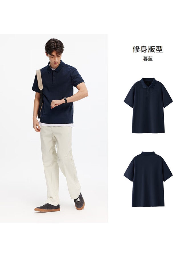 Semir Polo Shirt For Men, Summer Moisture-wicking Quick-dry Simple Solid Color Short-sleeve T-shirt, Slim-fit Top 101325115105 - Image 3