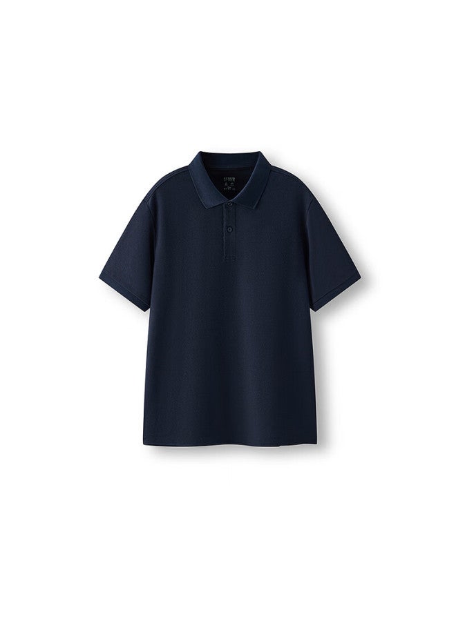 Semir Polo Shirt For Men, Summer Moisture-wicking Quick-dry Simple Solid Color Short-sleeve T-shirt, Slim-fit Top 101325115105 - Image 2