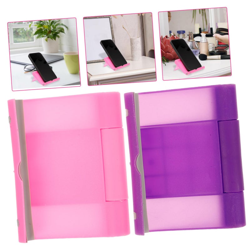 Adjustable Tablet Stand Holder 2 Pack for Desk Videos Music and Video Calls - Image 4