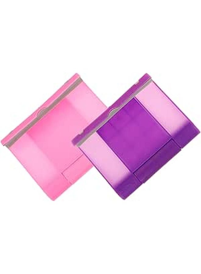 Adjustable Tablet Stand Holder 2 Pack for Desk Videos Music and Video Calls - Image 1