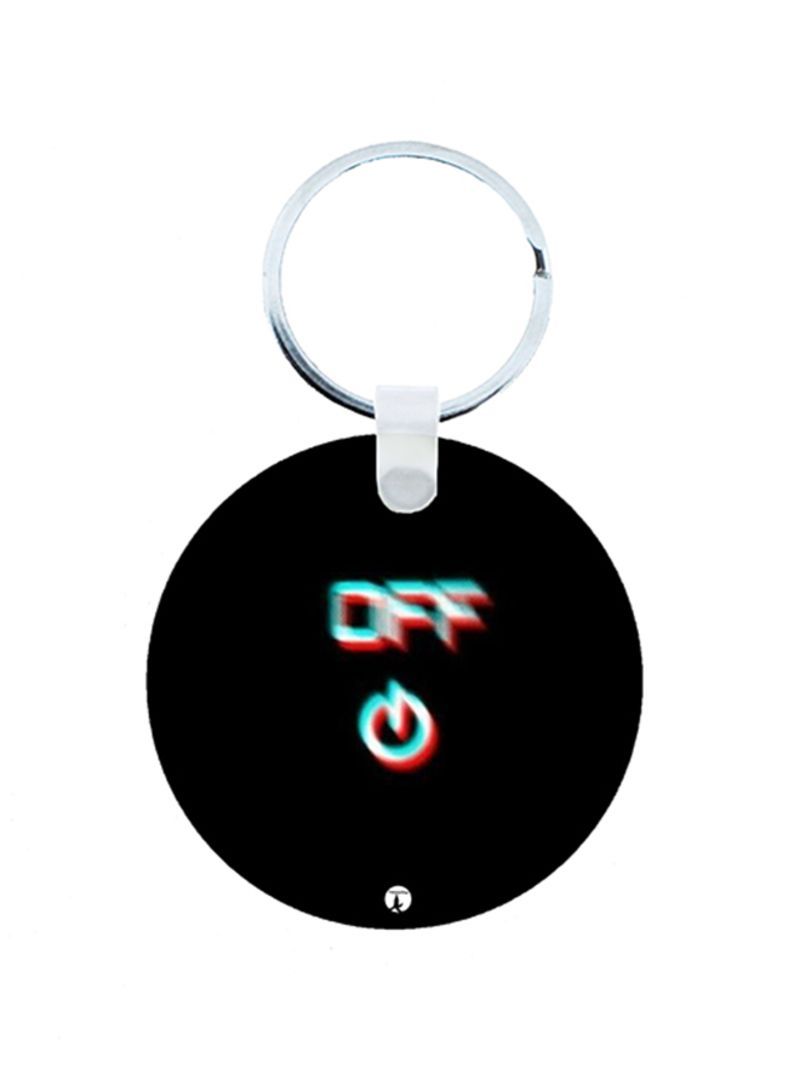 RKN English Phrases Wooden Keychain