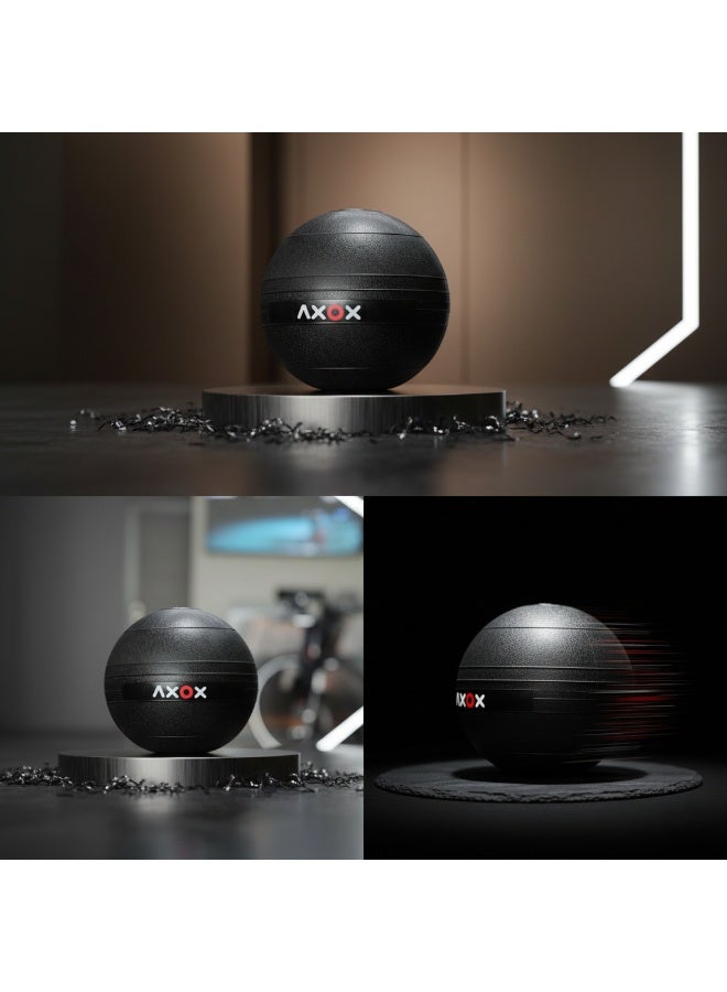 Axox Fitness 12kg Slam Ball – Textured Non‑Slip Grip Weighted Exercise Ball for Strength, Power, Endurance and Functional Training - Image 4
