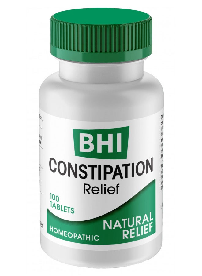 BHI Constipation Relief Natural Safe Targeted Homeopathic Active Ingredients Relieve Bloat Discomfort, Bowel Back-Up & Irregularity for Women & Men - 100 Tablets - pzsku/Z92EE8C9310B7DA6B6AC7Z/45/_/1728156659/727f3906-f96a-48f6-aed6-0dd0b7e39252