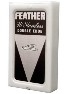 Feather Jatai Feather Stainless Steel Double-Edge Blades - 5 ct  - Image 2
