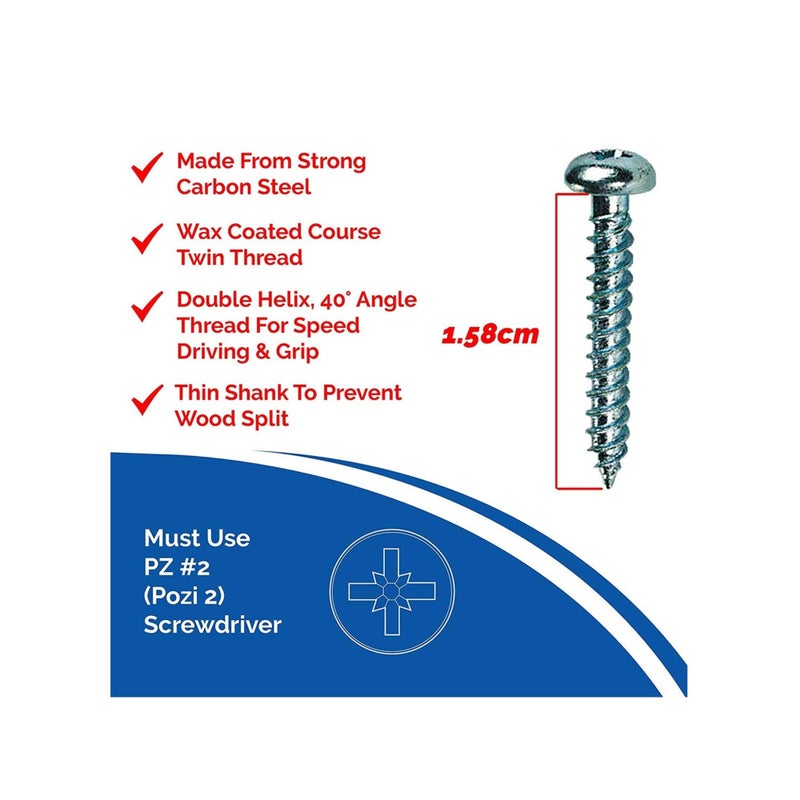 SOLARAE Furniture Felt Pads Furniture Pads With Easy Screw Installation Are Ideal Floor Protector Pads - Image 4