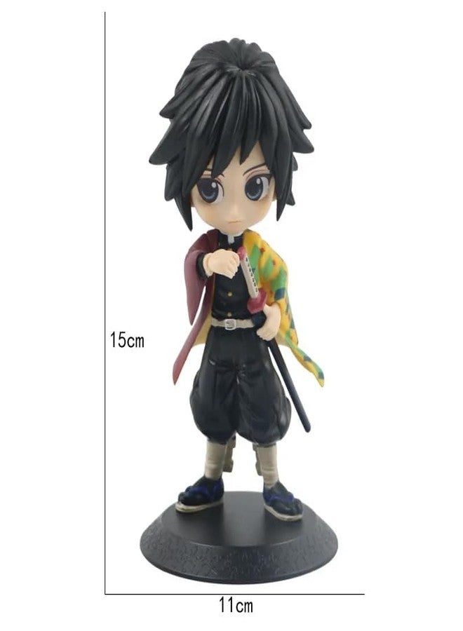 Abelestore Giyu Tomioka Action Figure- Miniature Toy Figure (Doll) Special Edition for Car Dashboard, Decoration, Cake, Office Desk & Study Table (Pack of 1) - Image 2