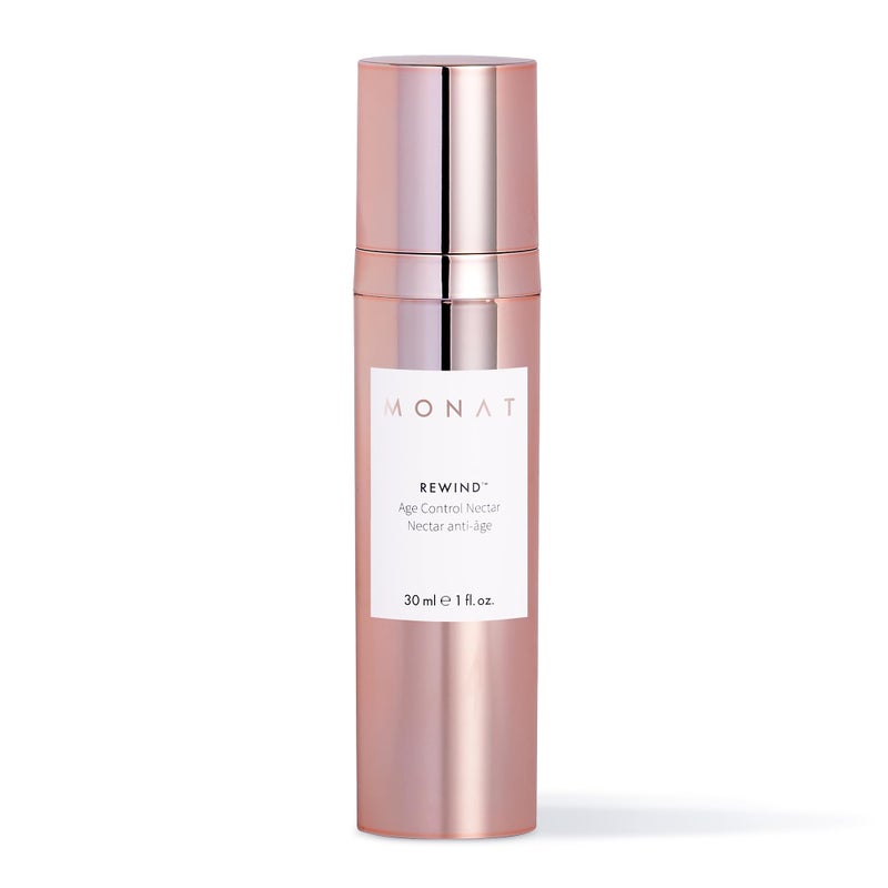 MONAT Rewind Age Control Nectar - Fast Absorbing Hydrating Serum. Skin Perfecting Natural AHA. Correcting & Transforming Face Serum, Anti Aging Face Cream w/Hyaluronic Acid - Net Wt 30 ml / 1 fl. oz. - Image 1
