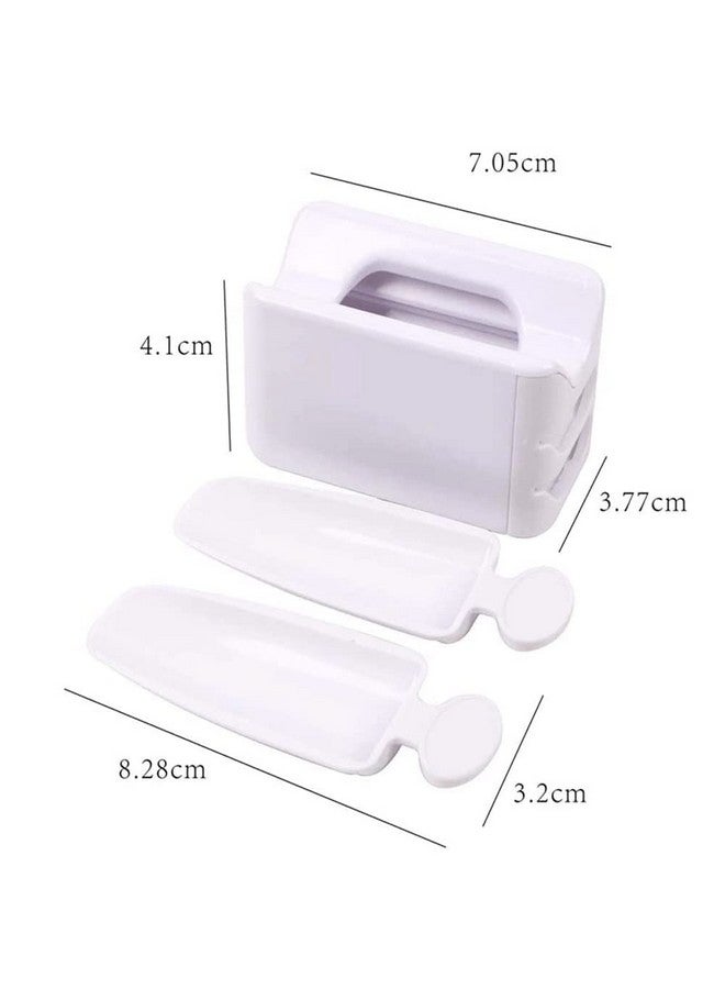 KIRA Nail Glitter Powder Recycling Storage Box Nail Art Dipping Powder Collection Tray Plastic Case Manicure Equipment Tools - Image 5