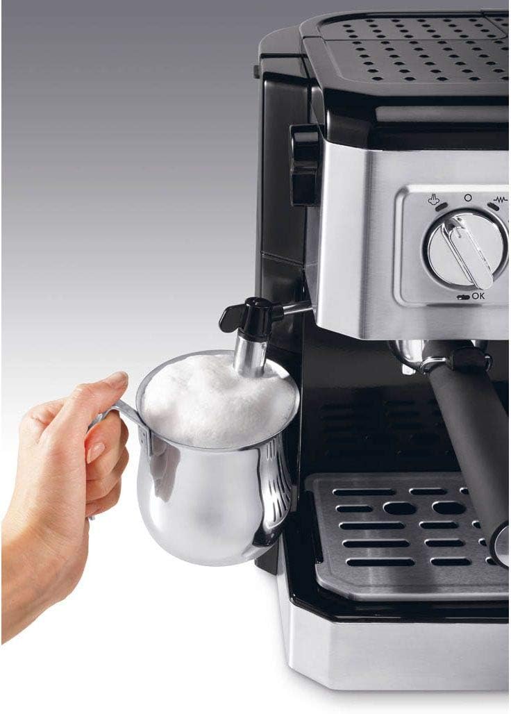 ديلونجي ماكينة صنع قهوة الإسبريسو 1.7 L 1750 W BCO420 أسود/ فضي - Image 2