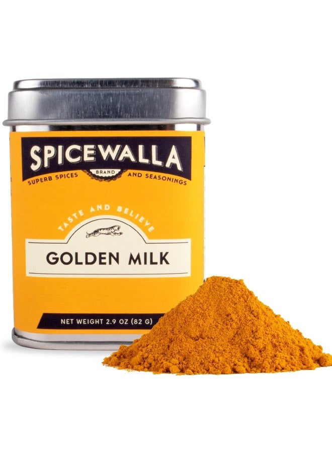 Spicewalla مسحوق الحليب الذهبي من سبايسوالا - مزيج شاي أو لاتيه بالقرفة والزنجبيل والكركم - Image 1