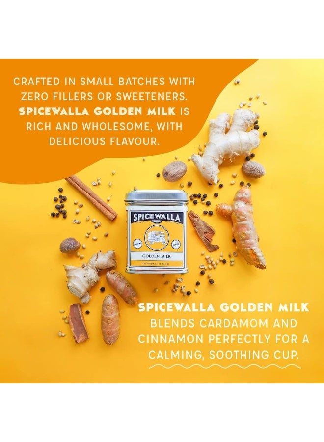 Spicewalla مسحوق الحليب الذهبي من سبايسوالا - مزيج شاي أو لاتيه بالقرفة والزنجبيل والكركم - Image 4