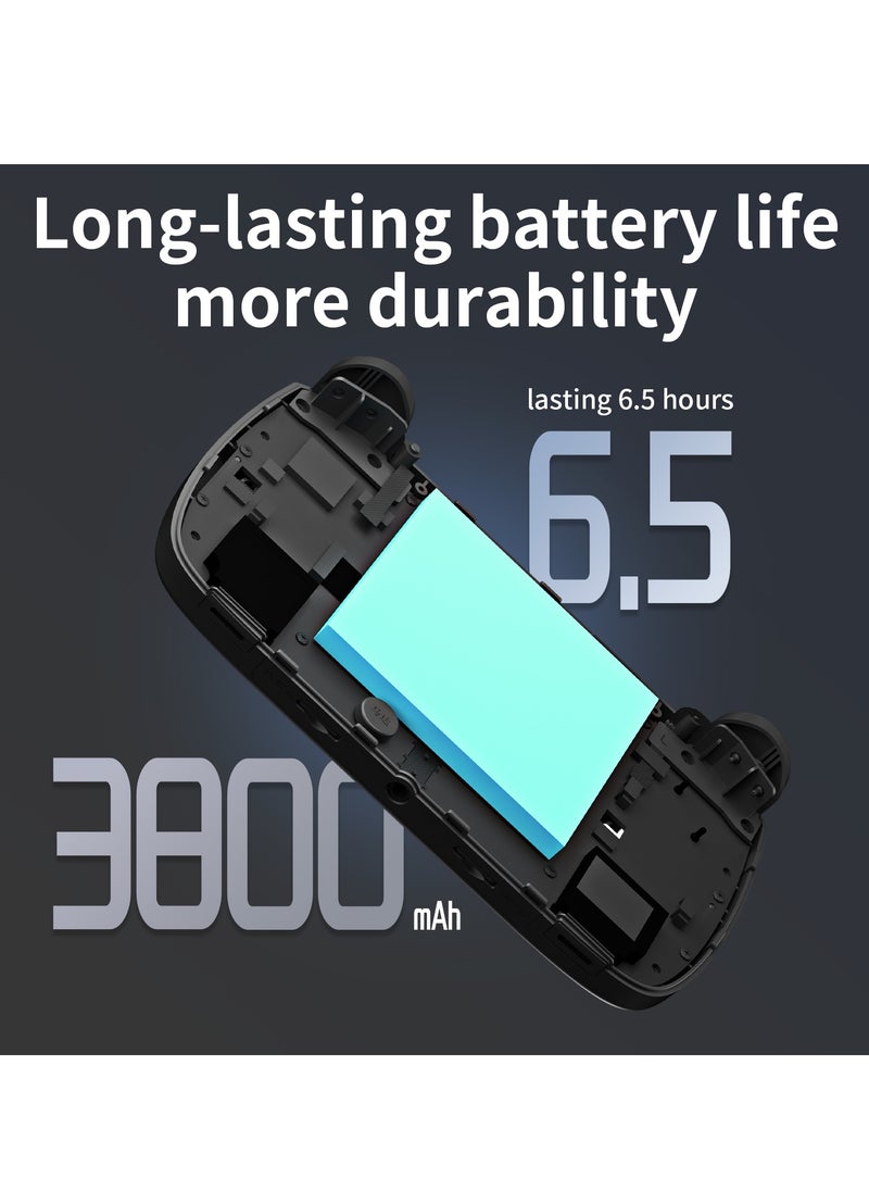 ANBERNIC  - RG CubeXX Retro Handheld Game Console 3.95 Inch IPS Screen Linux System Built In 128G TF Card 5056 Games Support HDMI TV Output 5G WiFi Bluetooth 4.2 (Beige) - Image 1