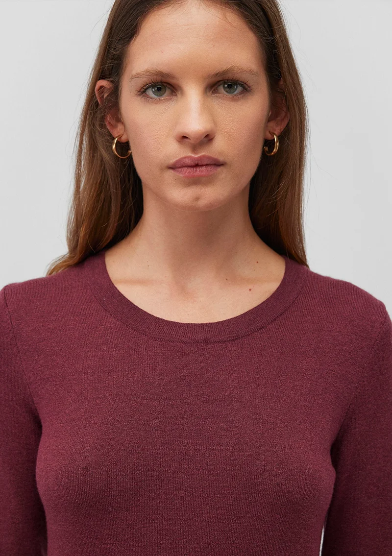 MAVI Burgundy Crewneck Sweater