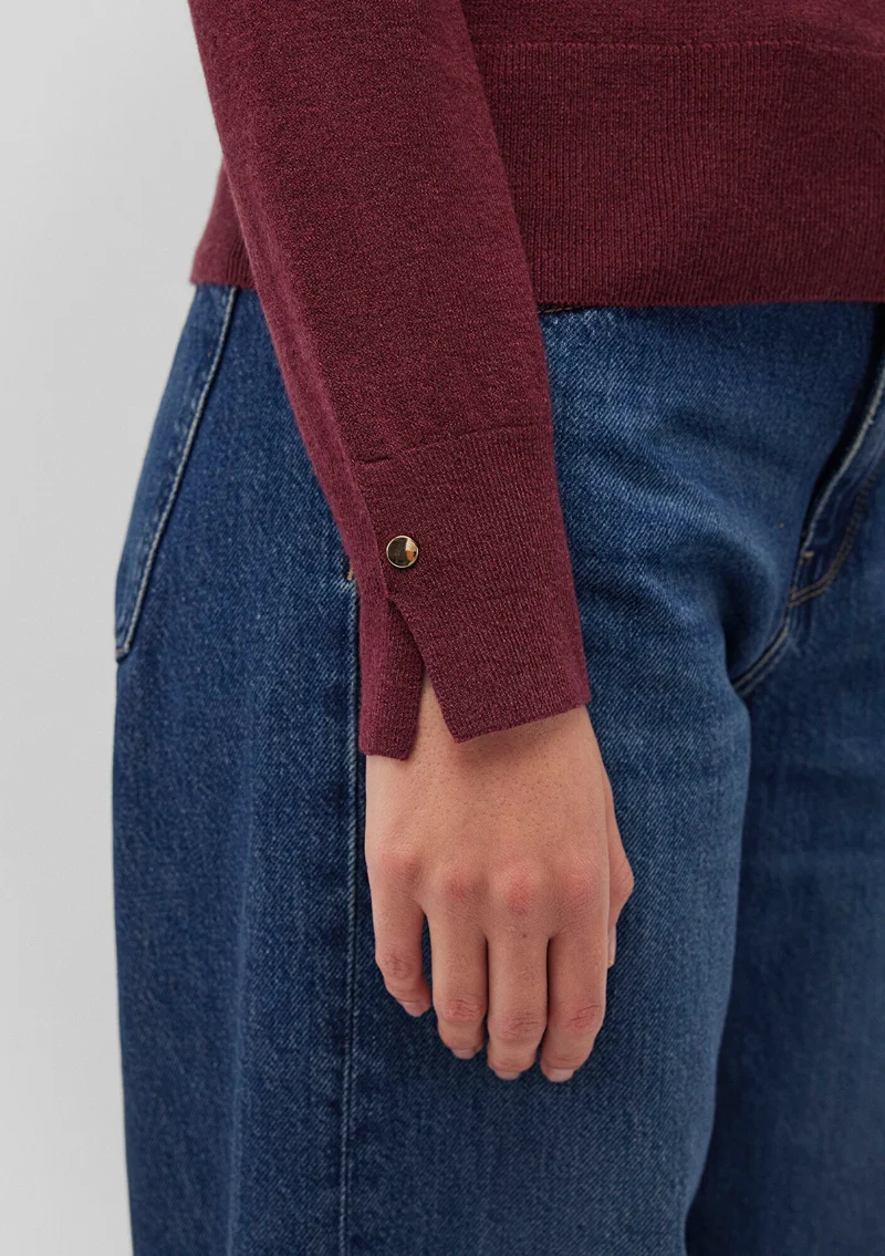 MAVI Burgundy Crewneck Sweater