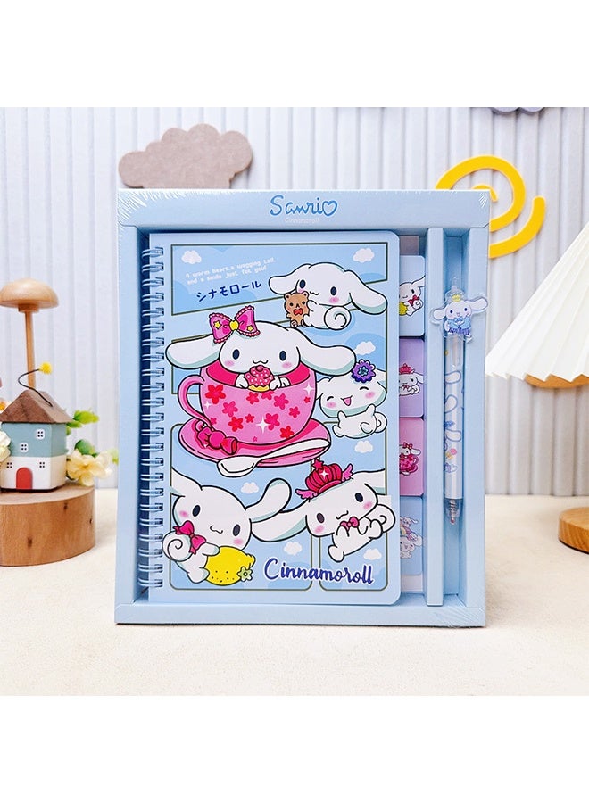 Sanrio Kawaii Cute Cartoon Notebook with Pen, Girls Hand Ledger Set, Suitable for Diary School Travel Notebook Writing and Drawing Gift Set - Image 2