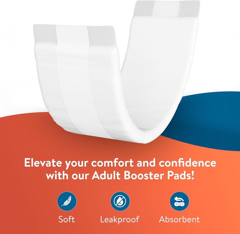 Inspire Incontinence Booster Pads Super Absorbent Absorbs Over 5 Cups Incontinence Pad Insert Liner Women and Men Diaper Pads Inserts for Adult Diapers Overnight - Image 3